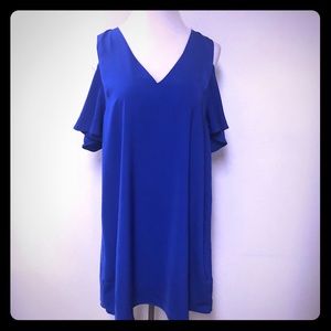 Sugar Lips Anthropologie Dress Royal Blue Sz XL